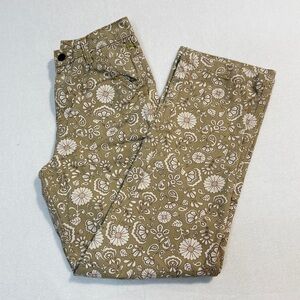 Dickies Women's Straight Leg Jeans - Floral Tan